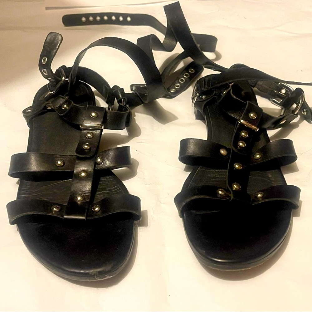 Stuart Weizmann gladiator sandal